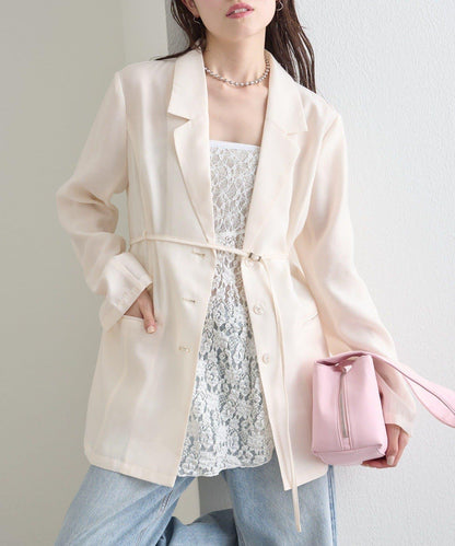 蕾絲裹身半身裙