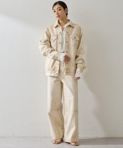 日曬做舊 雙膝補強 休閒褲