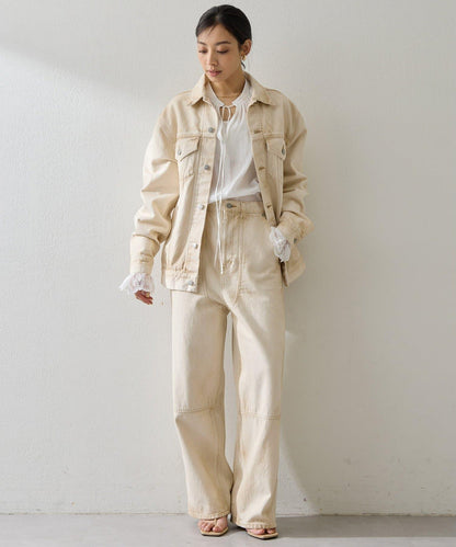 日曬褪色牛仔夾克