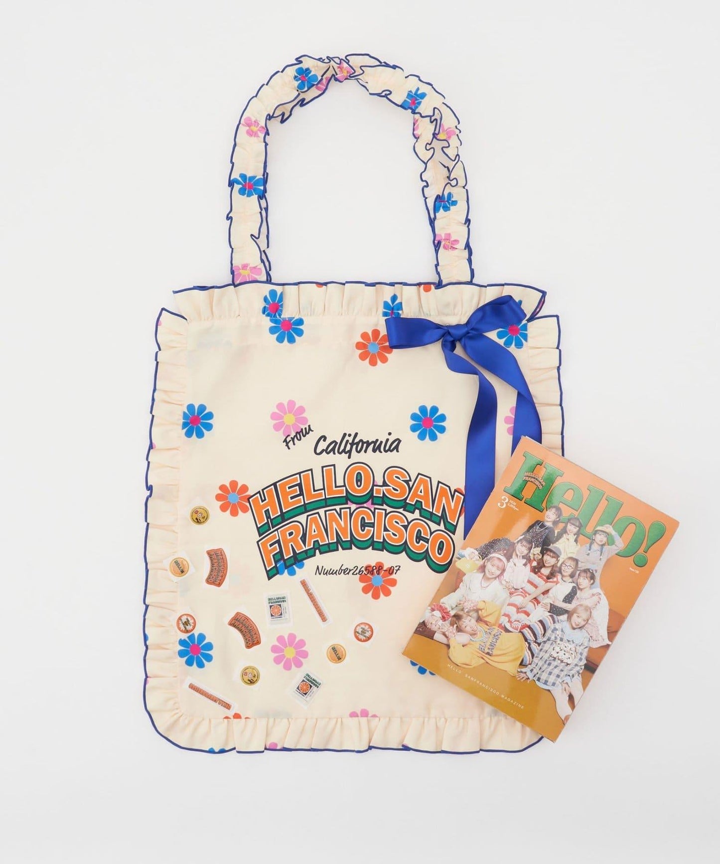 HELLO.SANFRANCISCO 蝴蝶結包附贈 雜誌