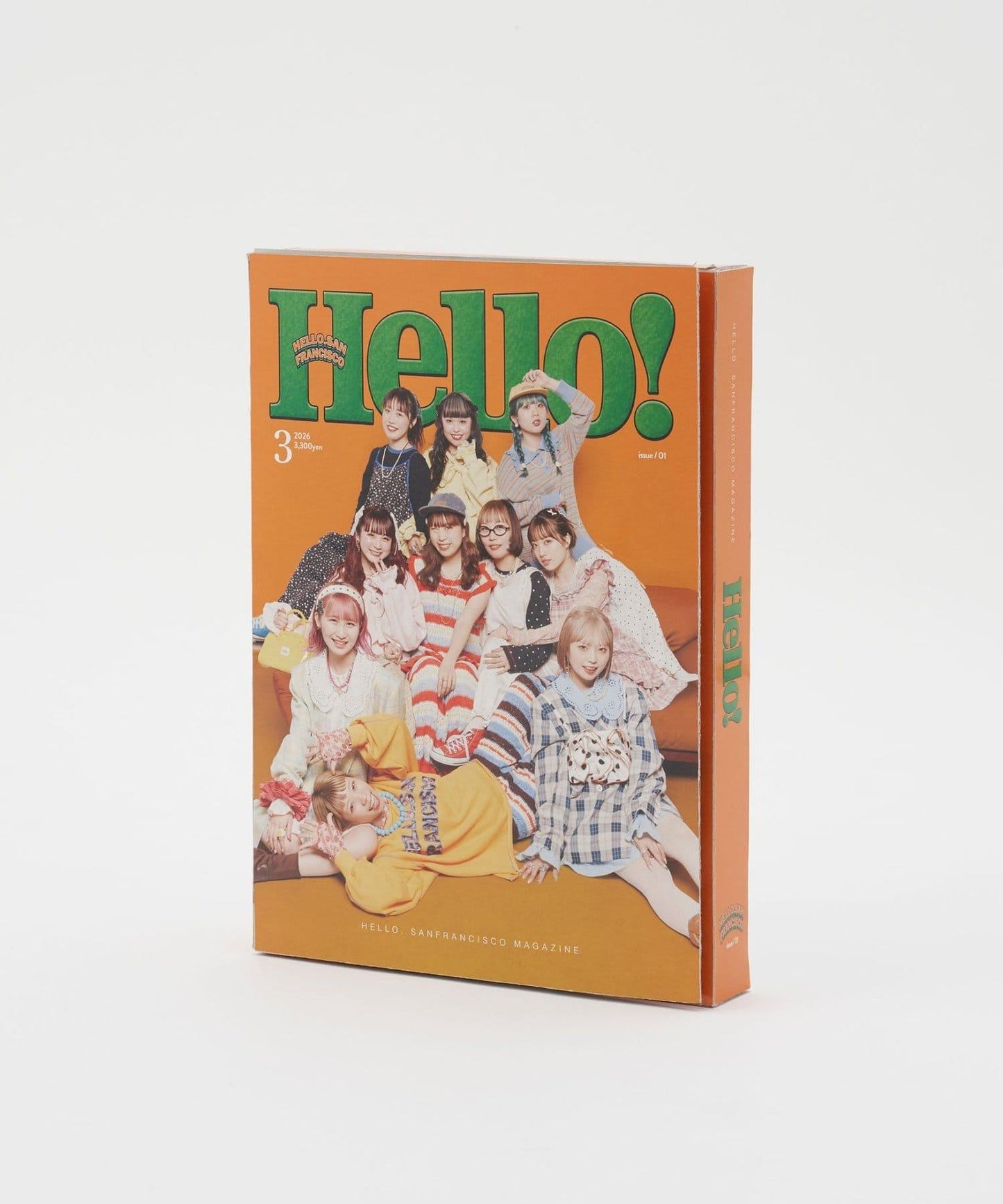 HELLO.SANFRANCISCO 蝴蝶結包附贈 雜誌