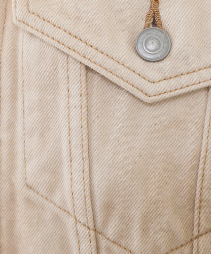 日曬褪色牛仔夾克