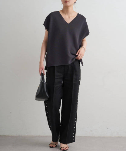 加特針法 法式針織上衣