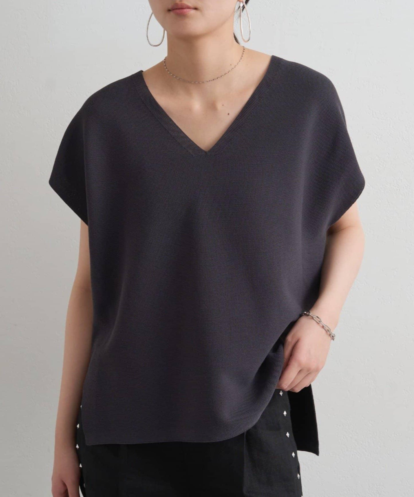 加特針法 法式針織上衣