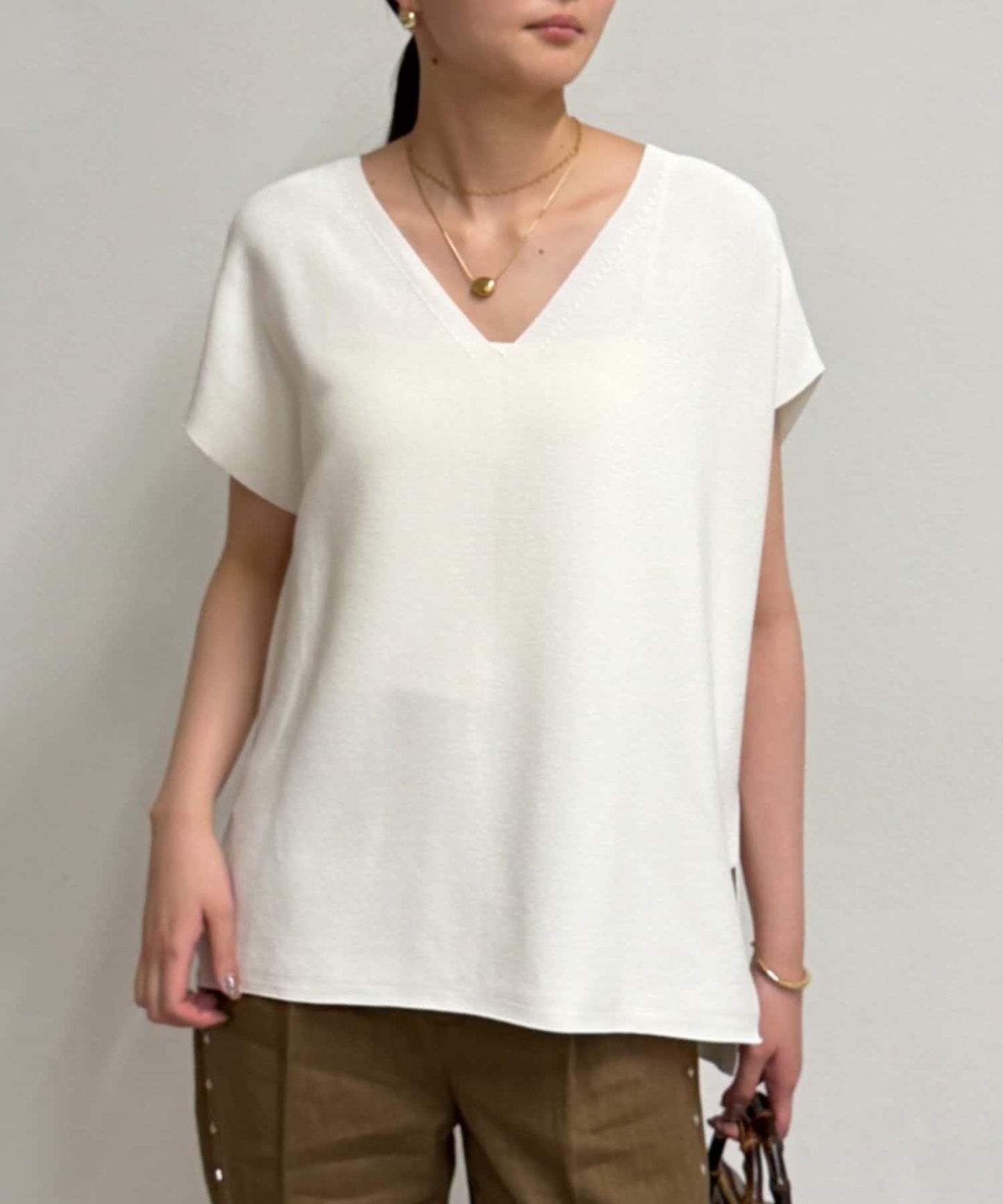 加特針法 法式針織上衣