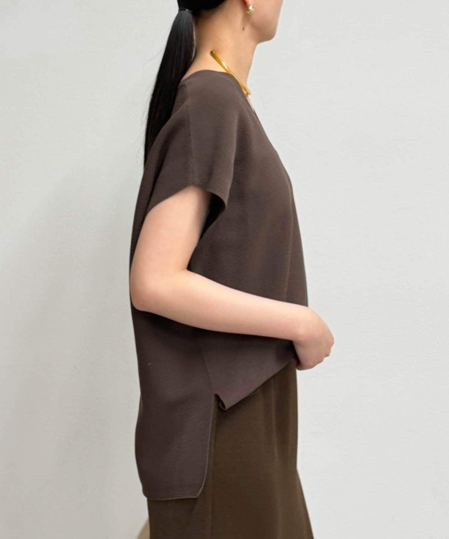 加特針法 法式針織上衣