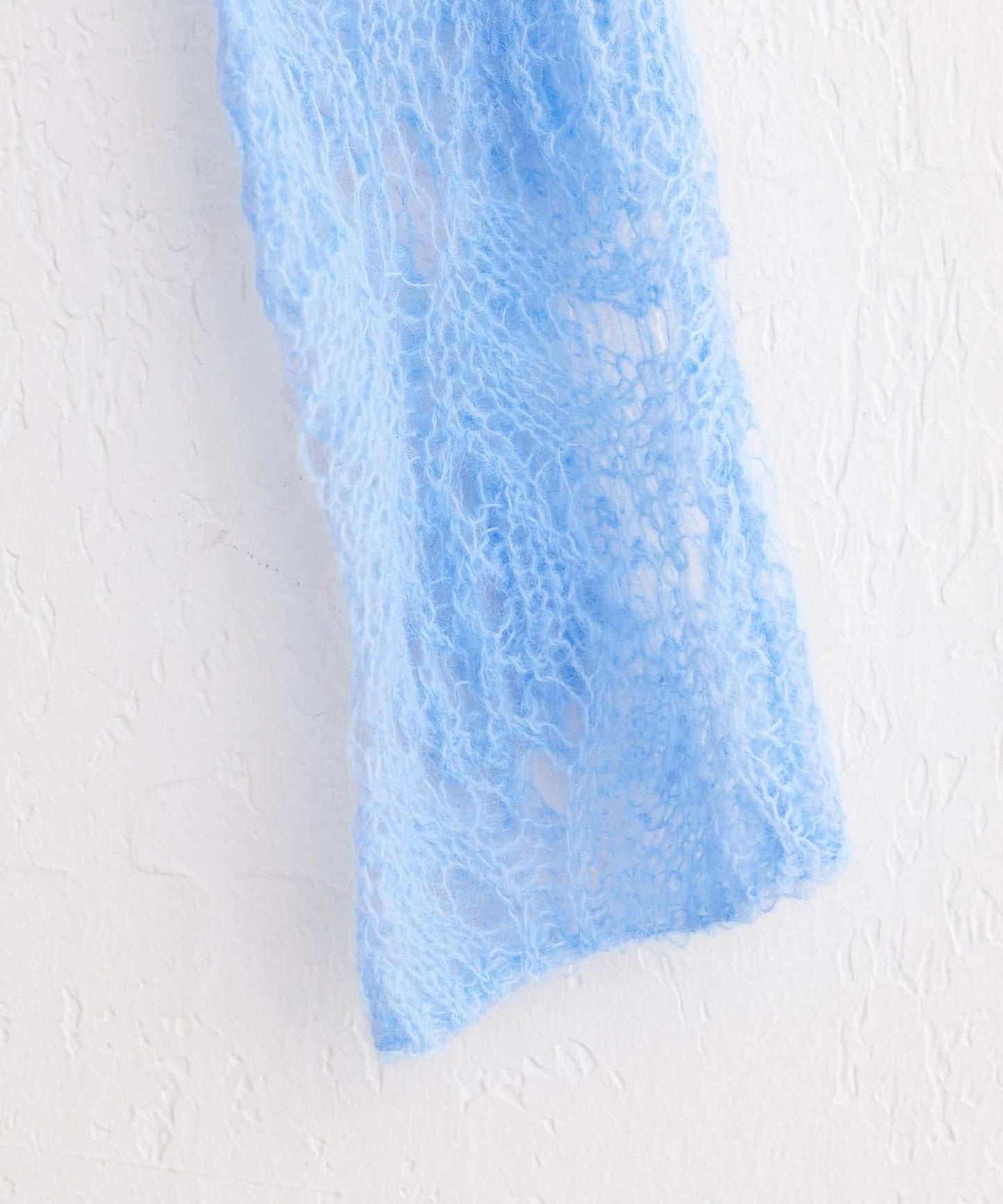 帶領設計袖針織上衣