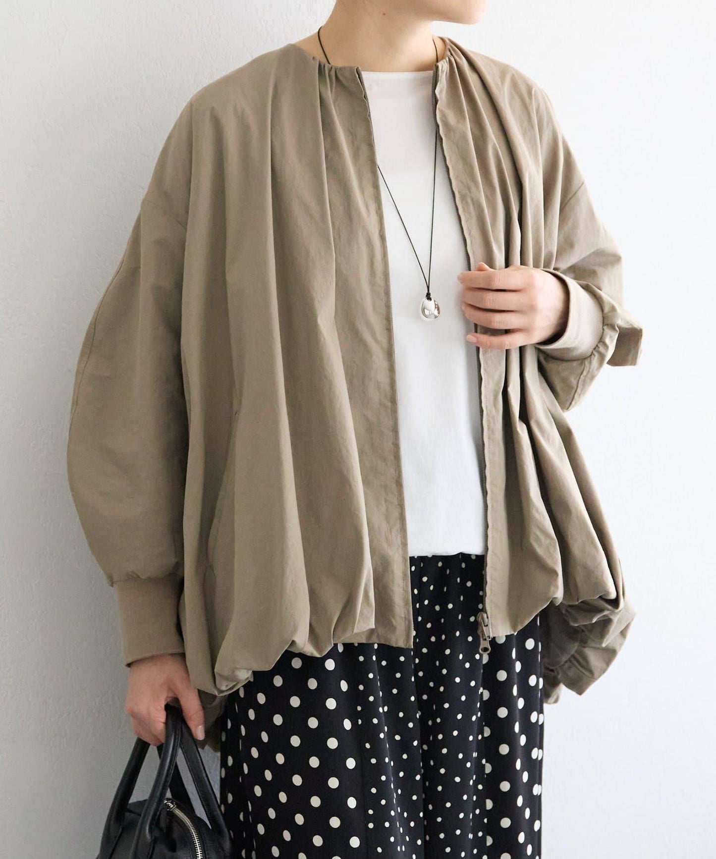 蓬鬆廓形 泡泡袖 短外套