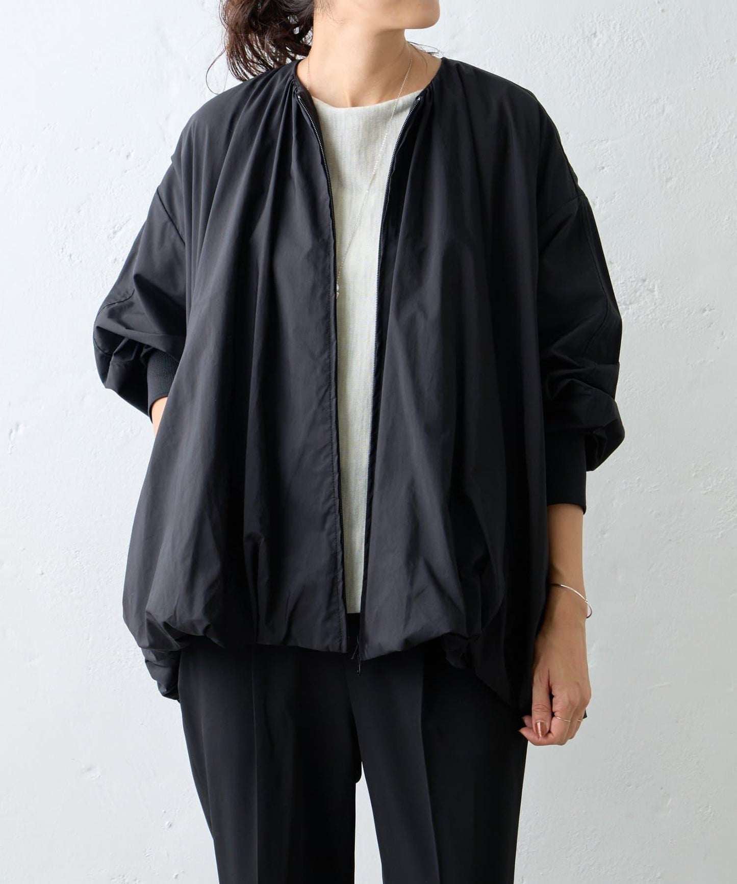 蓬鬆廓形 泡泡袖 短外套