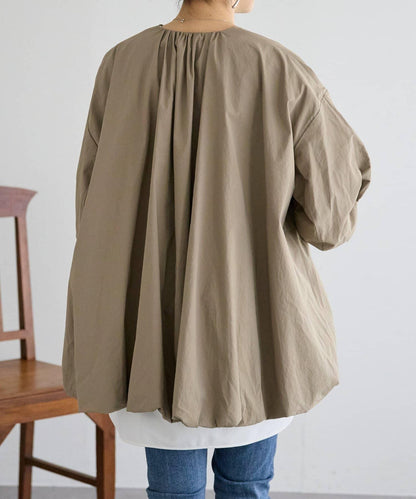 蓬鬆廓形 泡泡袖 短外套