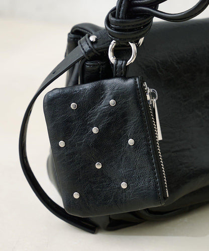 鉚釘裝飾 化妝包和單肩包