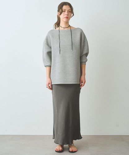 露肩 空氣層面料 套頭上衣