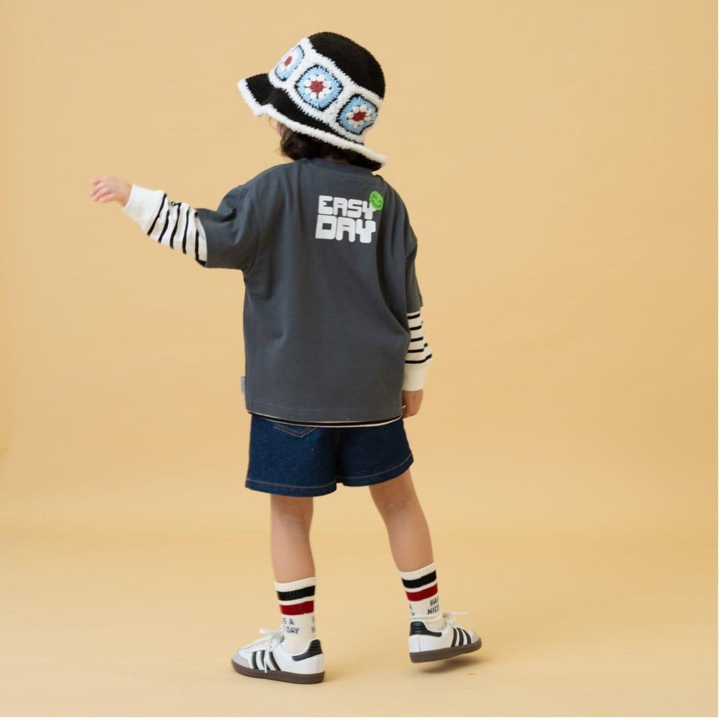 兩件套 3WAY印花T恤