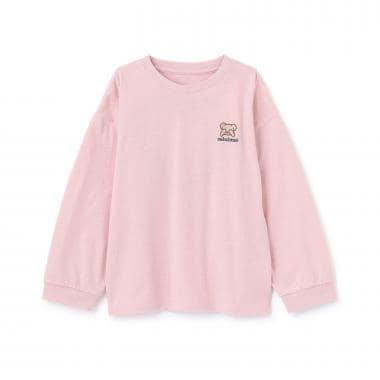 長袖 背部插畫印花 T恤