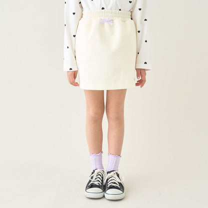 校園適用 衛衣材質蓬鬆設計 內搭安全褲 半身裙