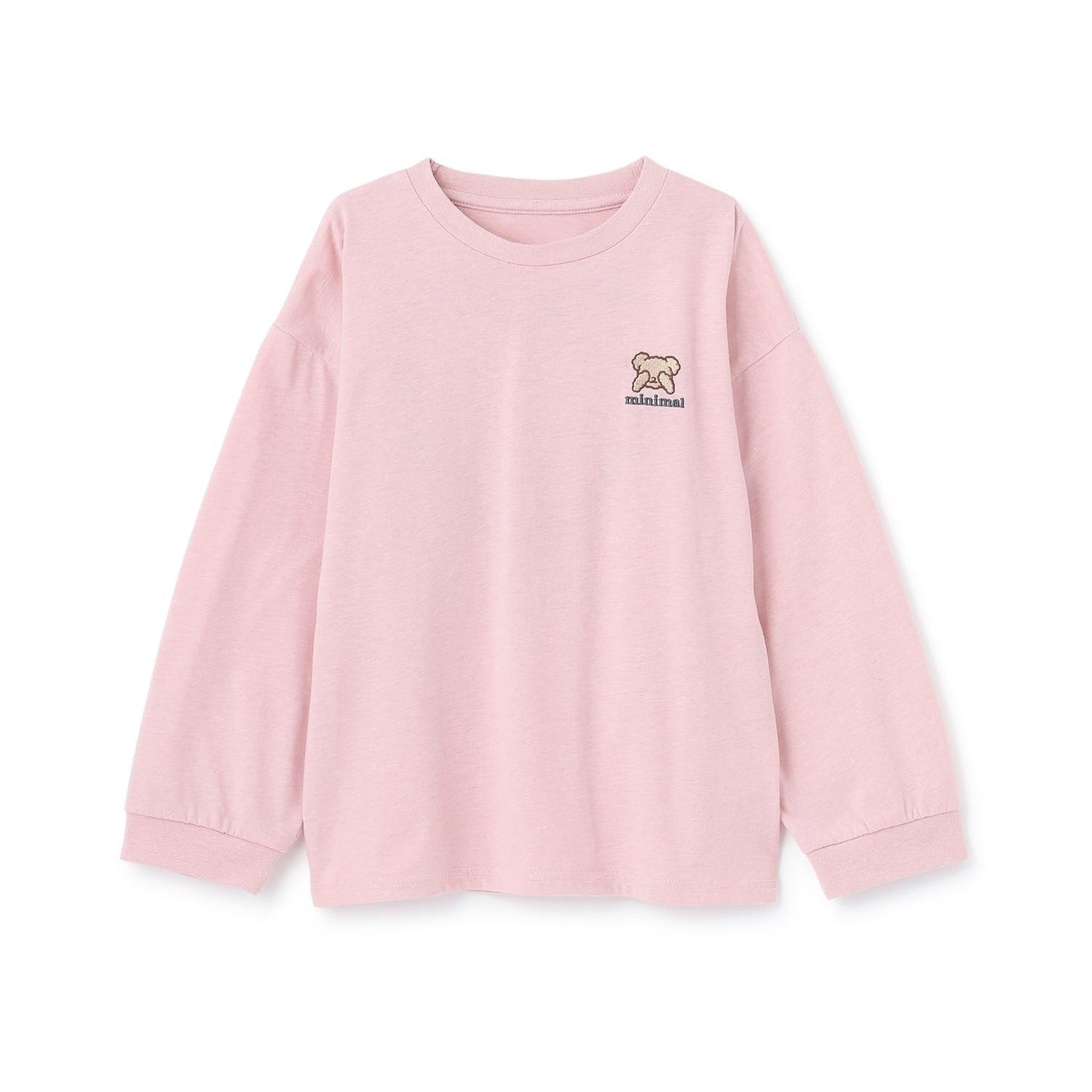 長袖 背部插畫印花 T恤