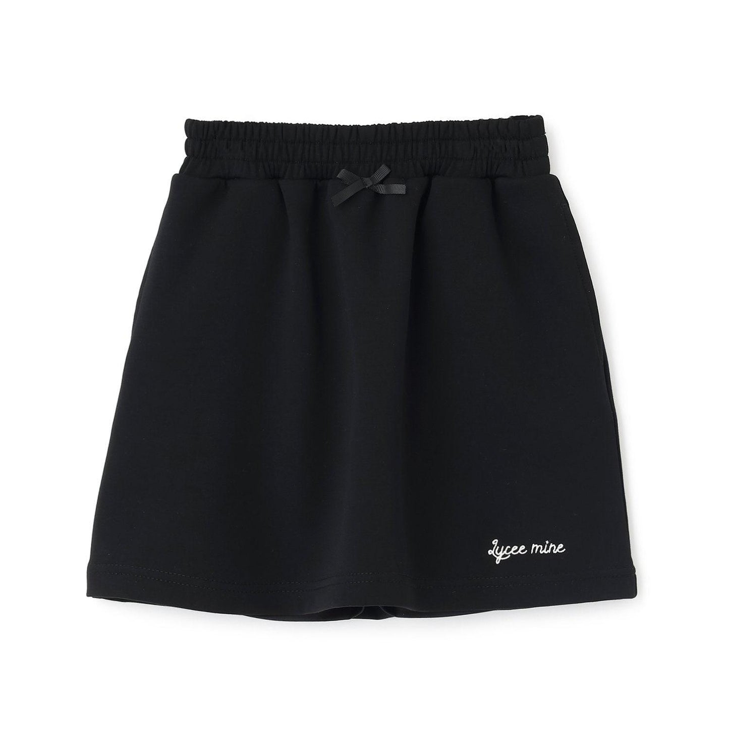 校園適用 衛衣材質蓬鬆設計 內搭安全褲 半身裙