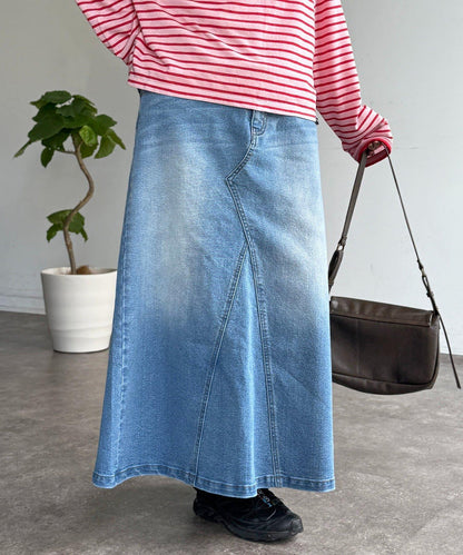 彈力工裝設計牛仔半身裙