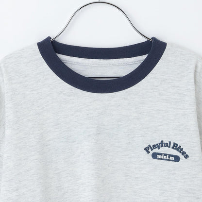 長袖 背部插畫印花 T恤