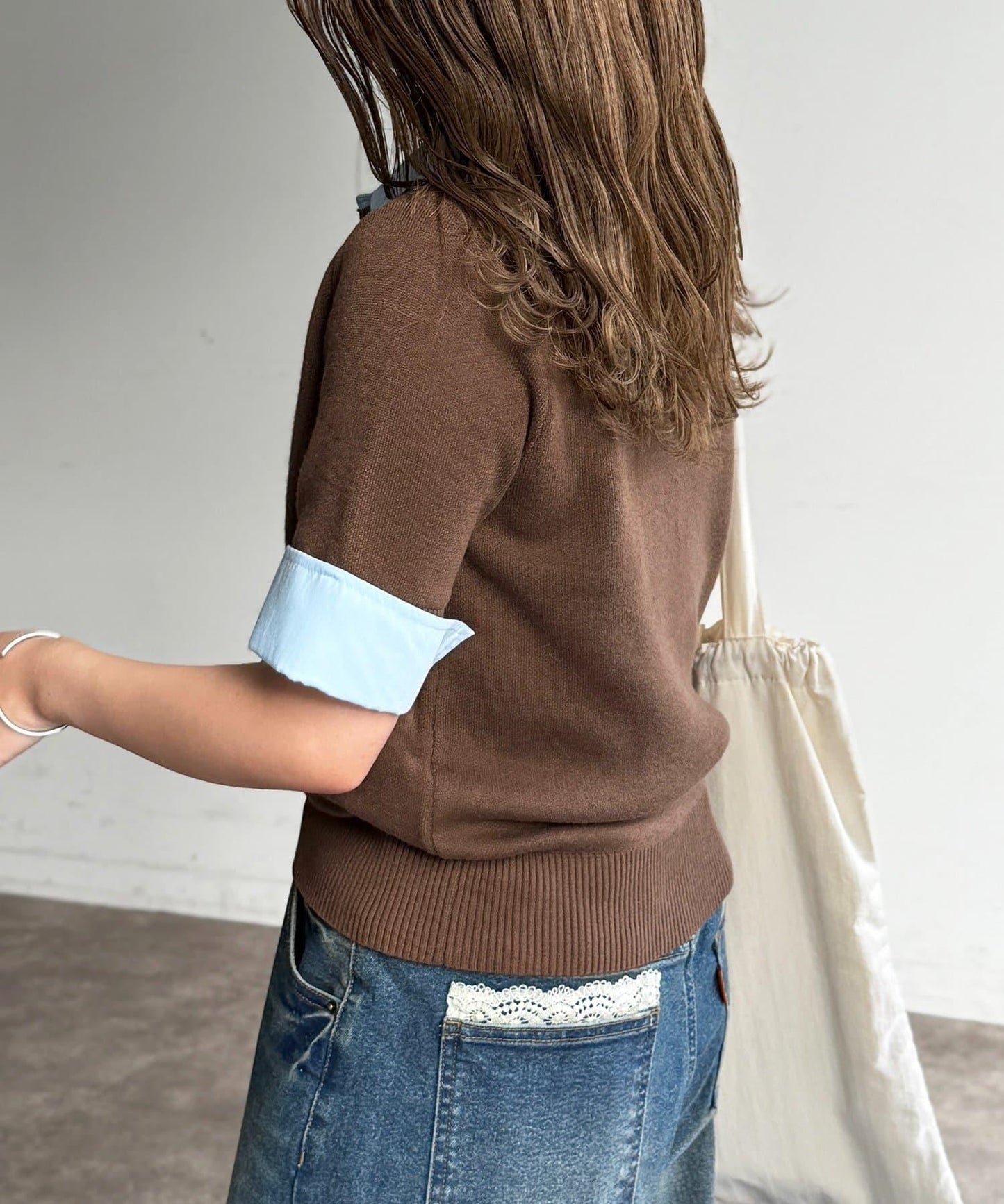 U.S. POLO ASSN. 假兩件短袖POLO衫