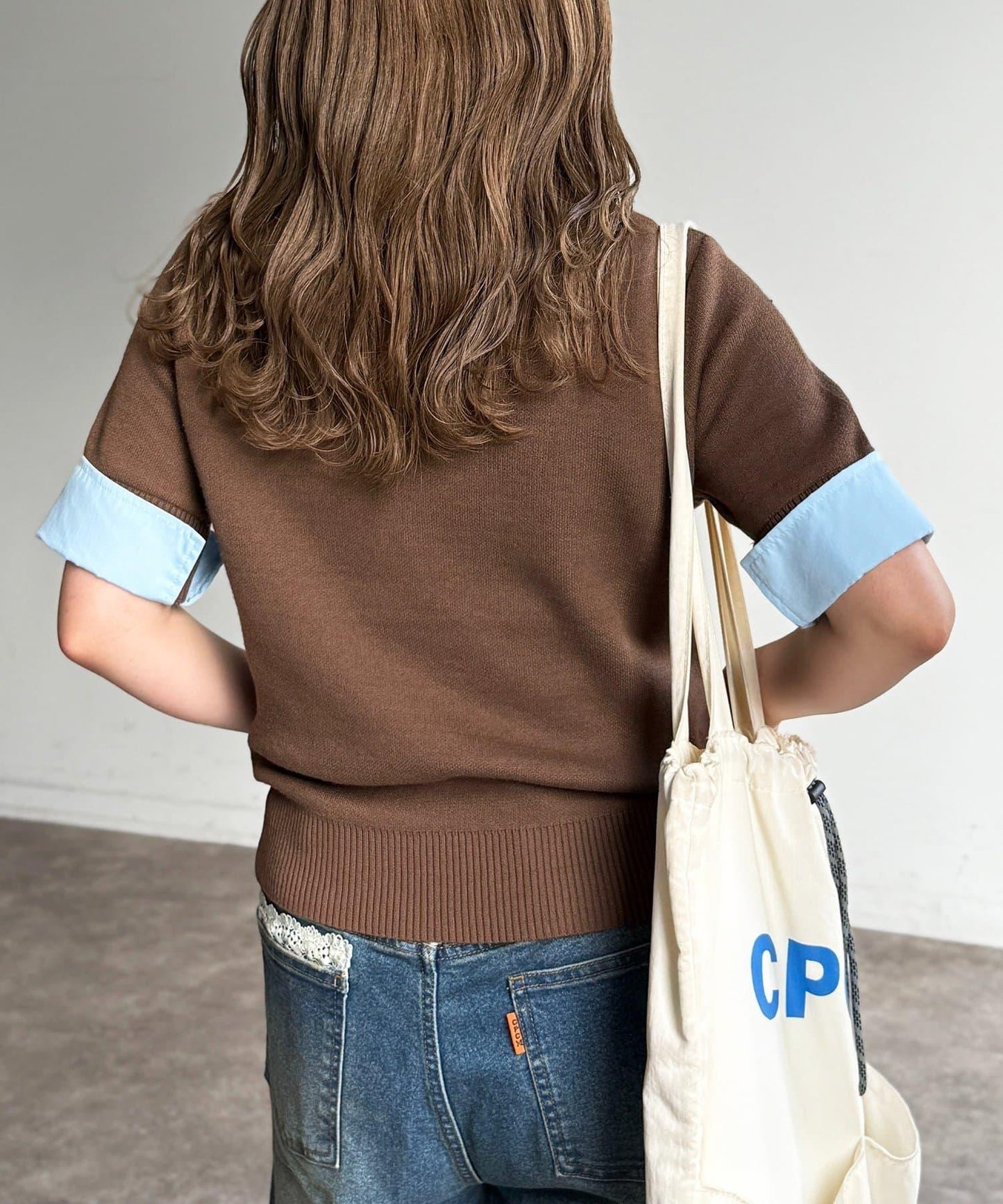 U.S. POLO ASSN. 假兩件短袖POLO衫