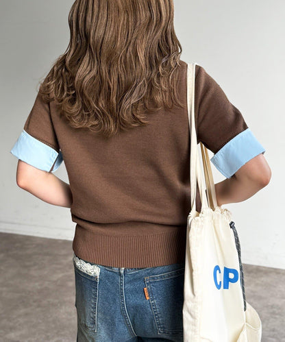 U.S. POLO ASSN. 假兩件短袖POLO衫