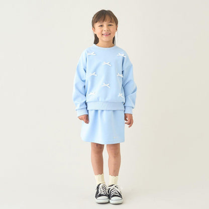 校園適用 衛衣材質蓬鬆設計 內搭安全褲 半身裙