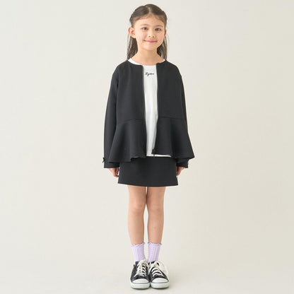 校園適用 衛衣材質蓬鬆設計 內搭安全褲 半身裙