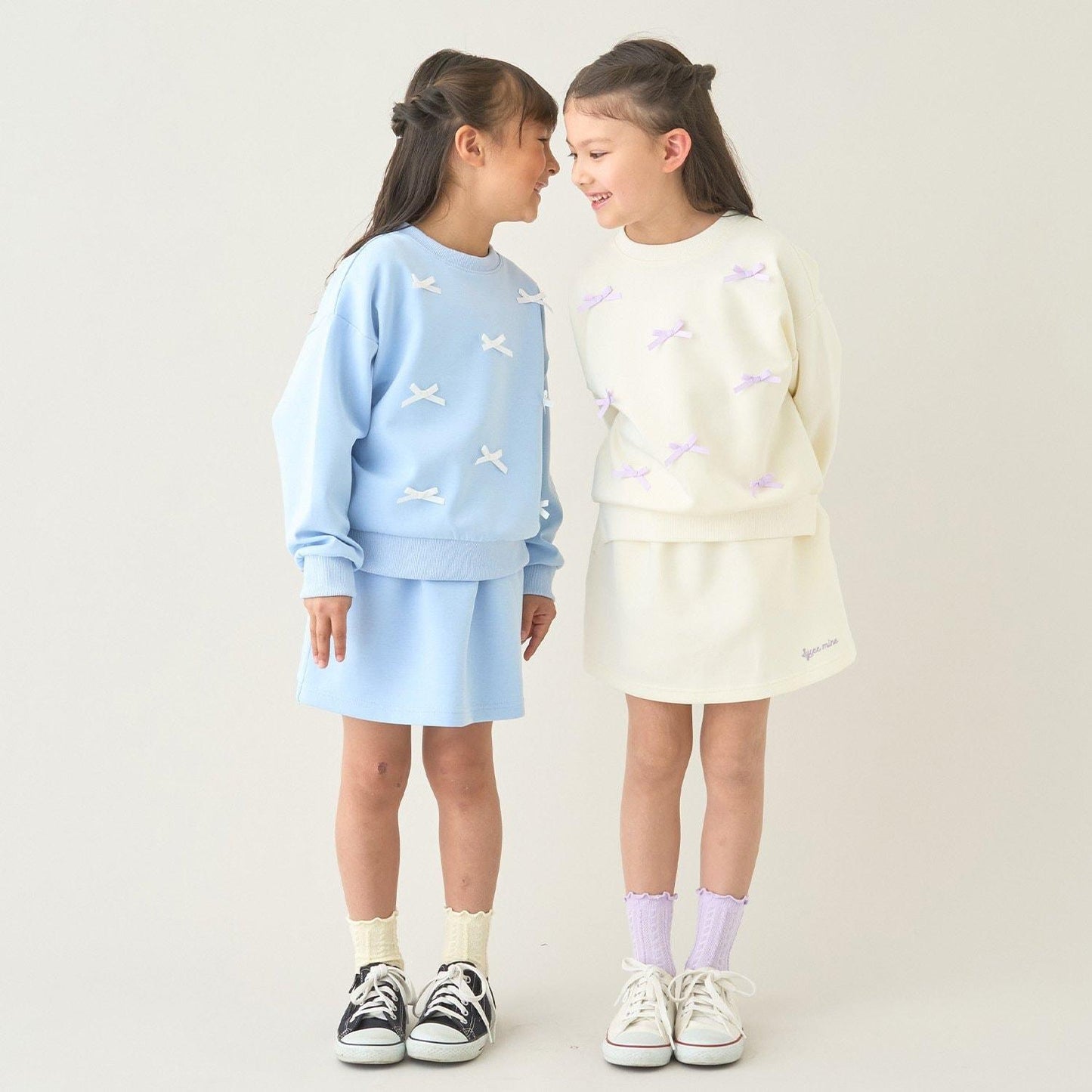 校園適用 衛衣材質蓬鬆設計 內搭安全褲 半身裙