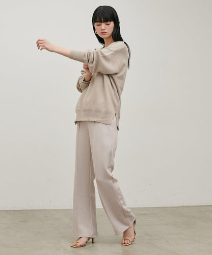 LARUTA 複合面料 微喇 褲子