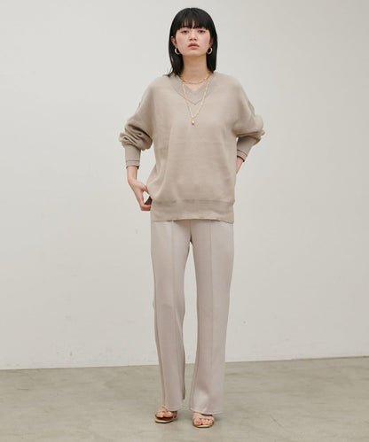 LARUTA 複合面料 微喇 褲子