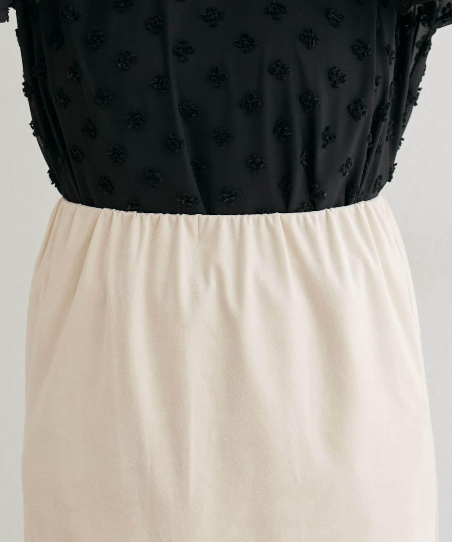 LARUTA 彈力麂皮半身裙