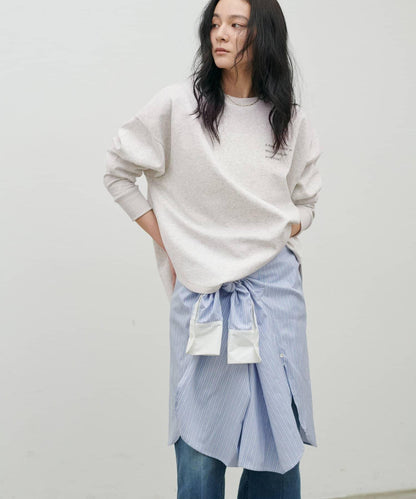 LARUTA 大LOGO設計 衛衣觸感 氣墊面料 套頭上衣