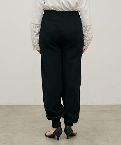 米蘭羅紋針織束腳褲