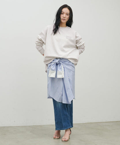 LARUTA 大LOGO設計 衛衣觸感 氣墊面料 套頭上衣