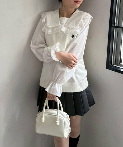 U.S. POLO ASSN. ×RMAF 學院風針織背心