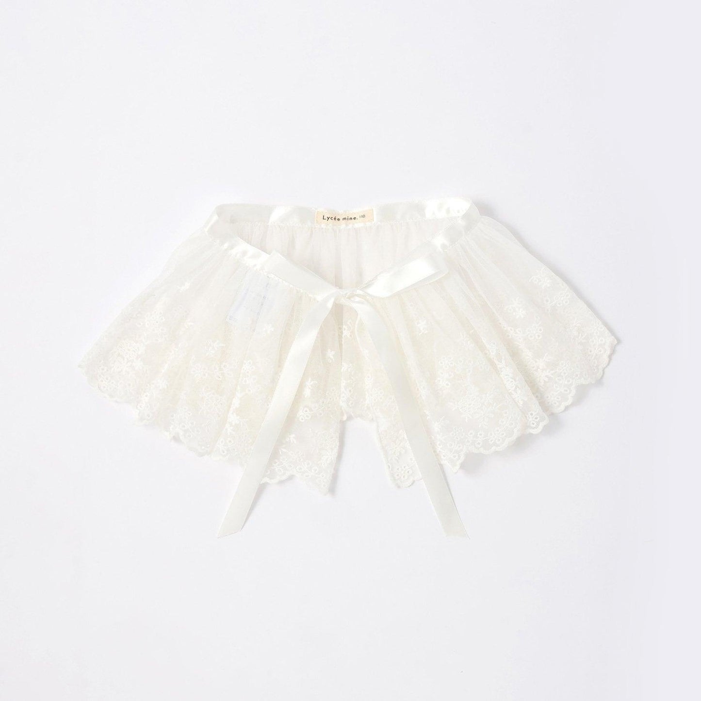 2way 可作領部網紗裹身半身裙 Lycee mine芭蕾系列