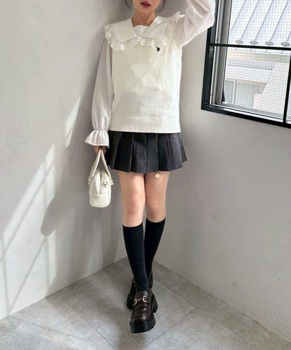 U.S. POLO ASSN. ×RMAF 學院風針織背心