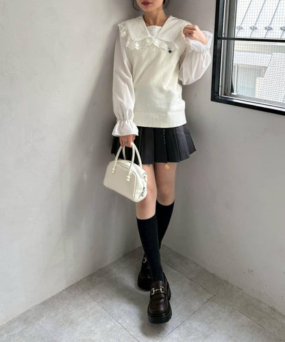 U.S. POLO ASSN. ×RMAF 學院風針織背心