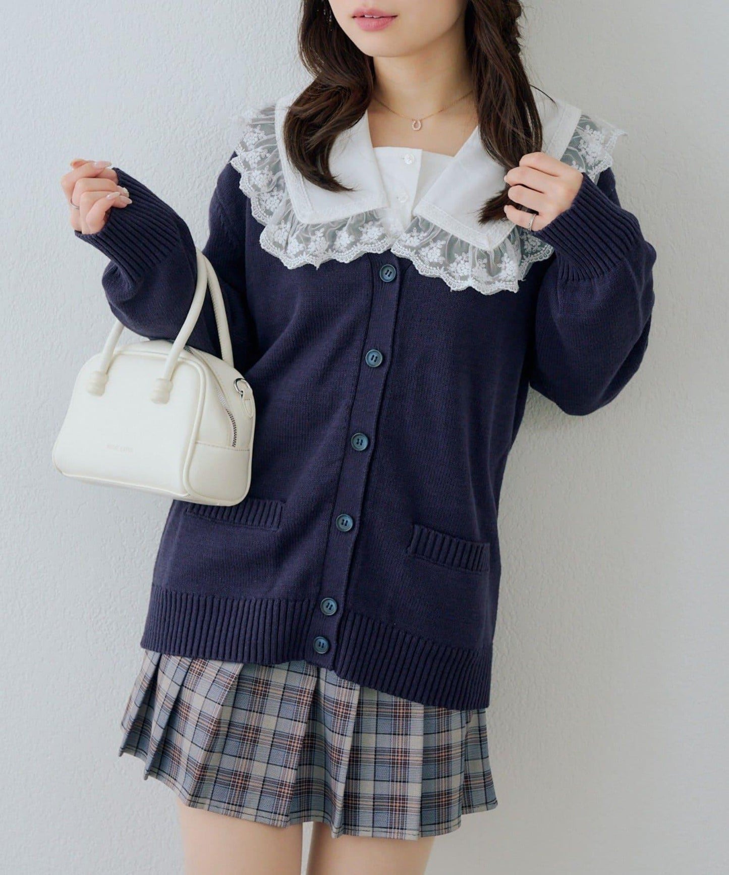 U.S. POLO ASSN. ×RMAF 學院風針織開衫