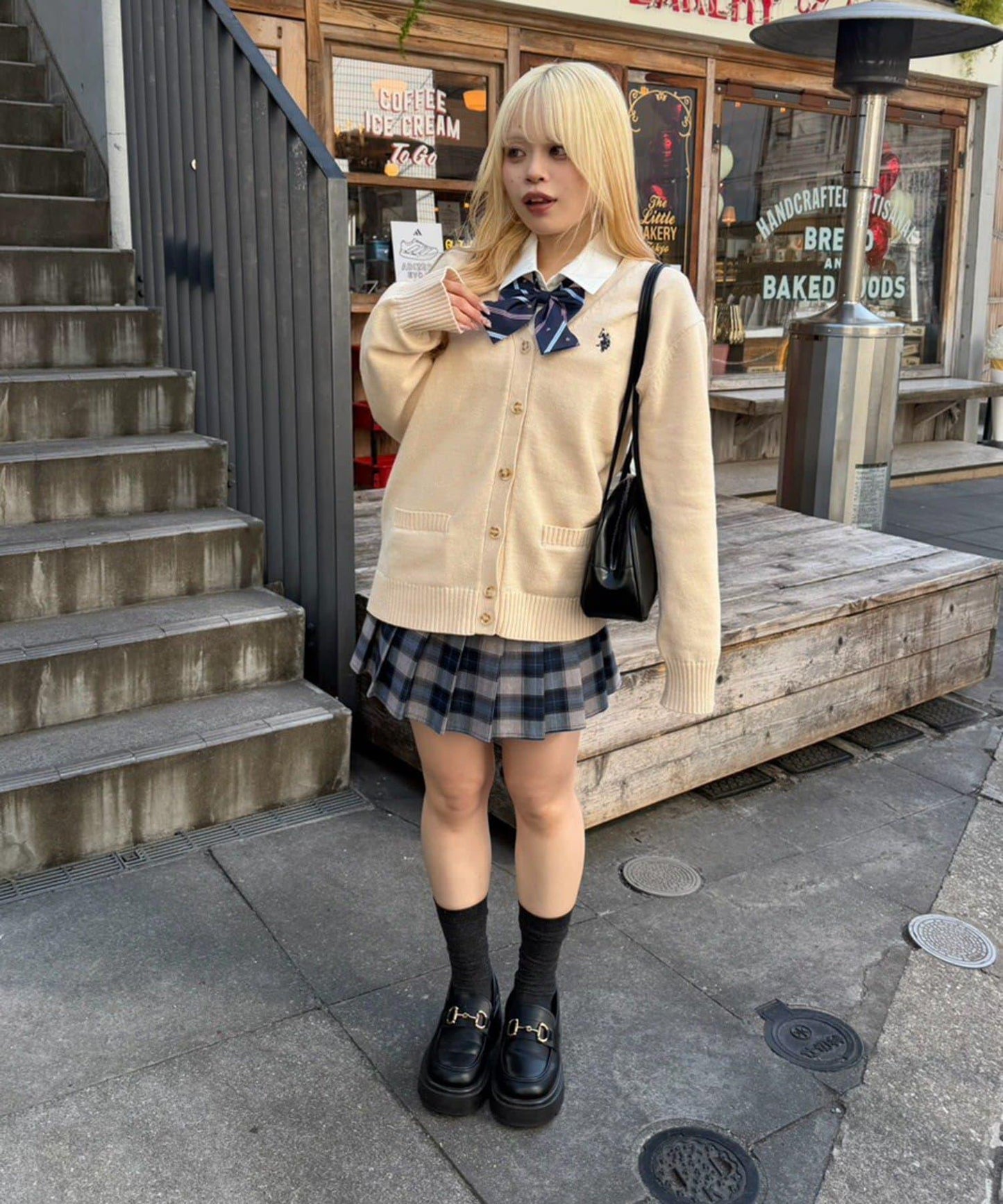 U.S. POLO ASSN. ×RMAF 學院風針織開衫