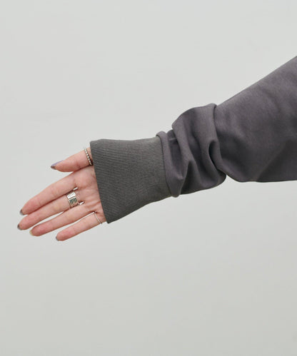 LARUTA 大LOGO設計 衛衣觸感 氣墊面料 套頭上衣