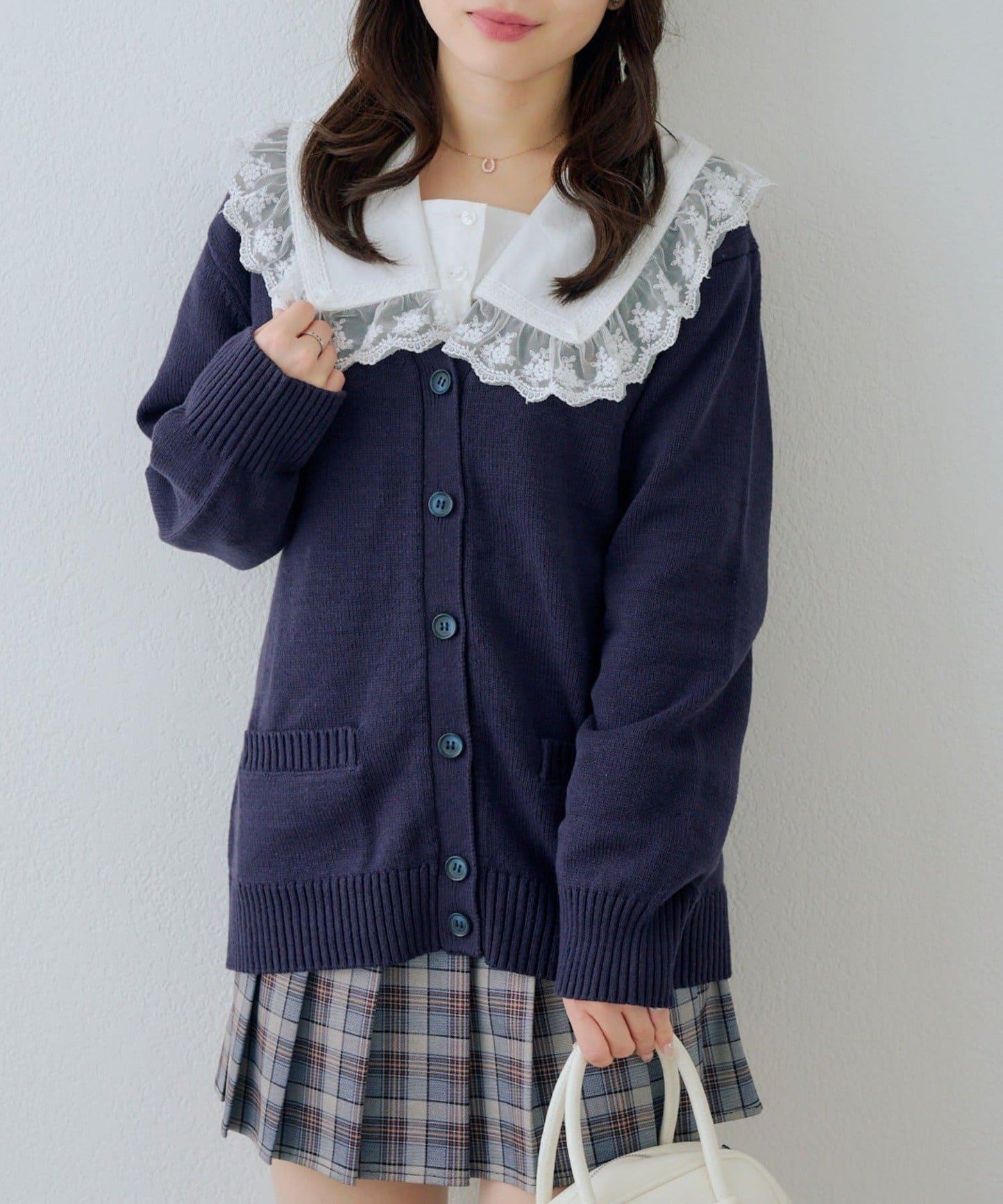 U.S. POLO ASSN. ×RMAF 學院風針織開衫