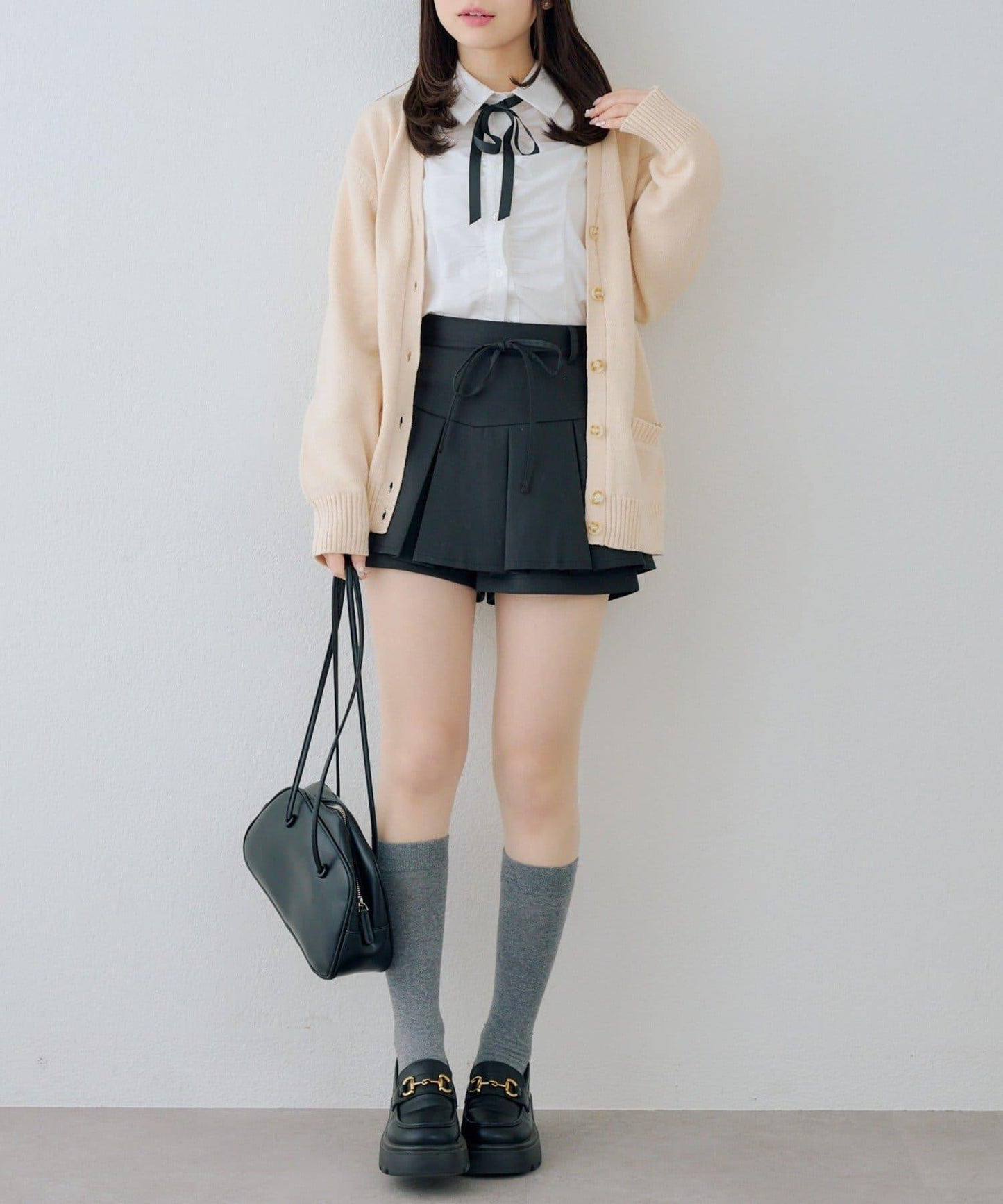 U.S. POLO ASSN. ×RMAF 學院風針織開衫