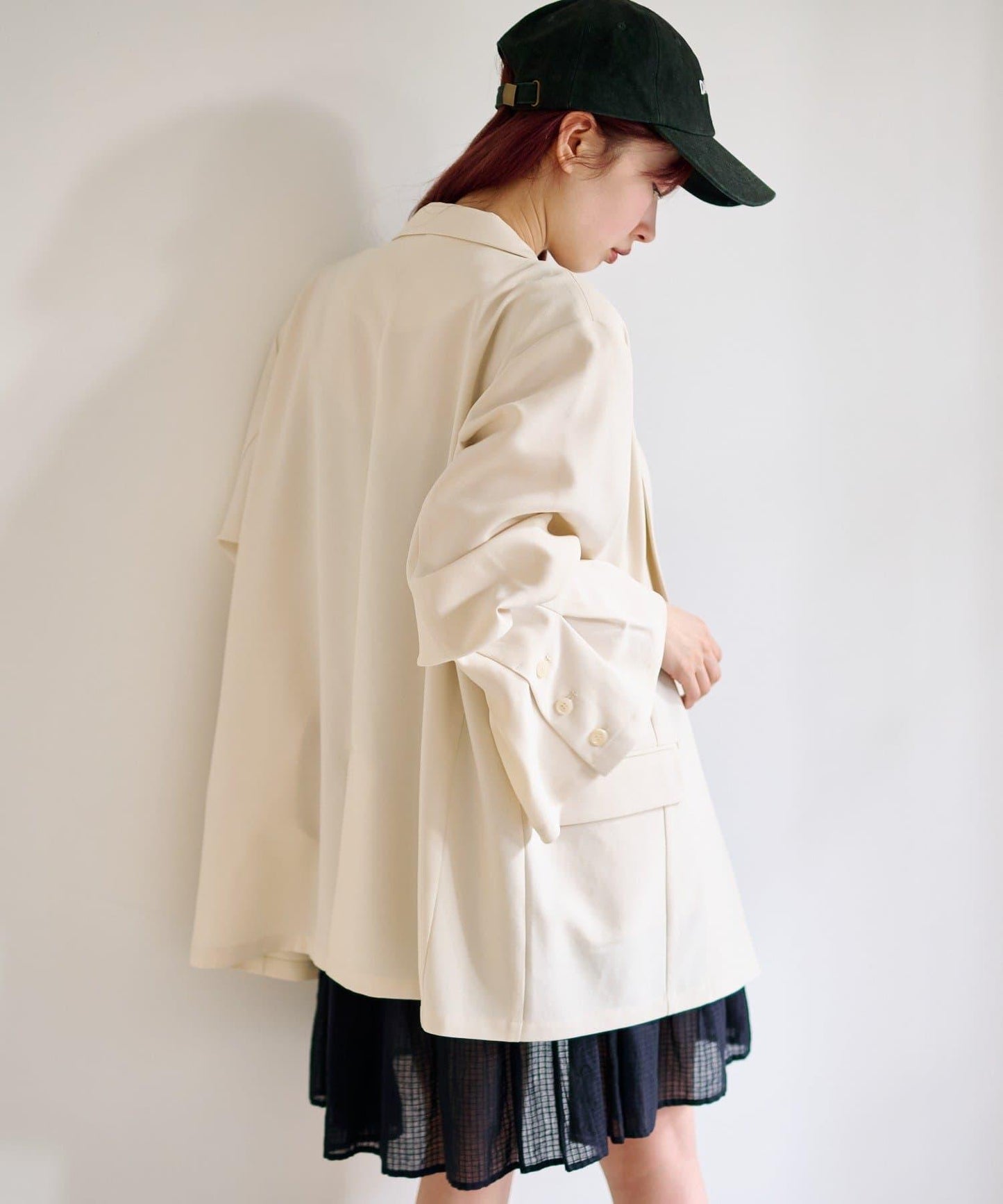 喇叭袖設計夾克