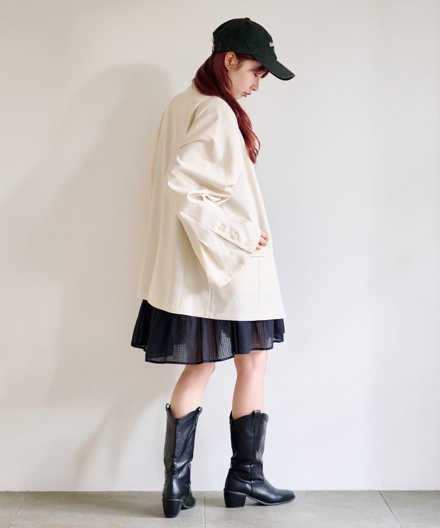 喇叭袖設計夾克