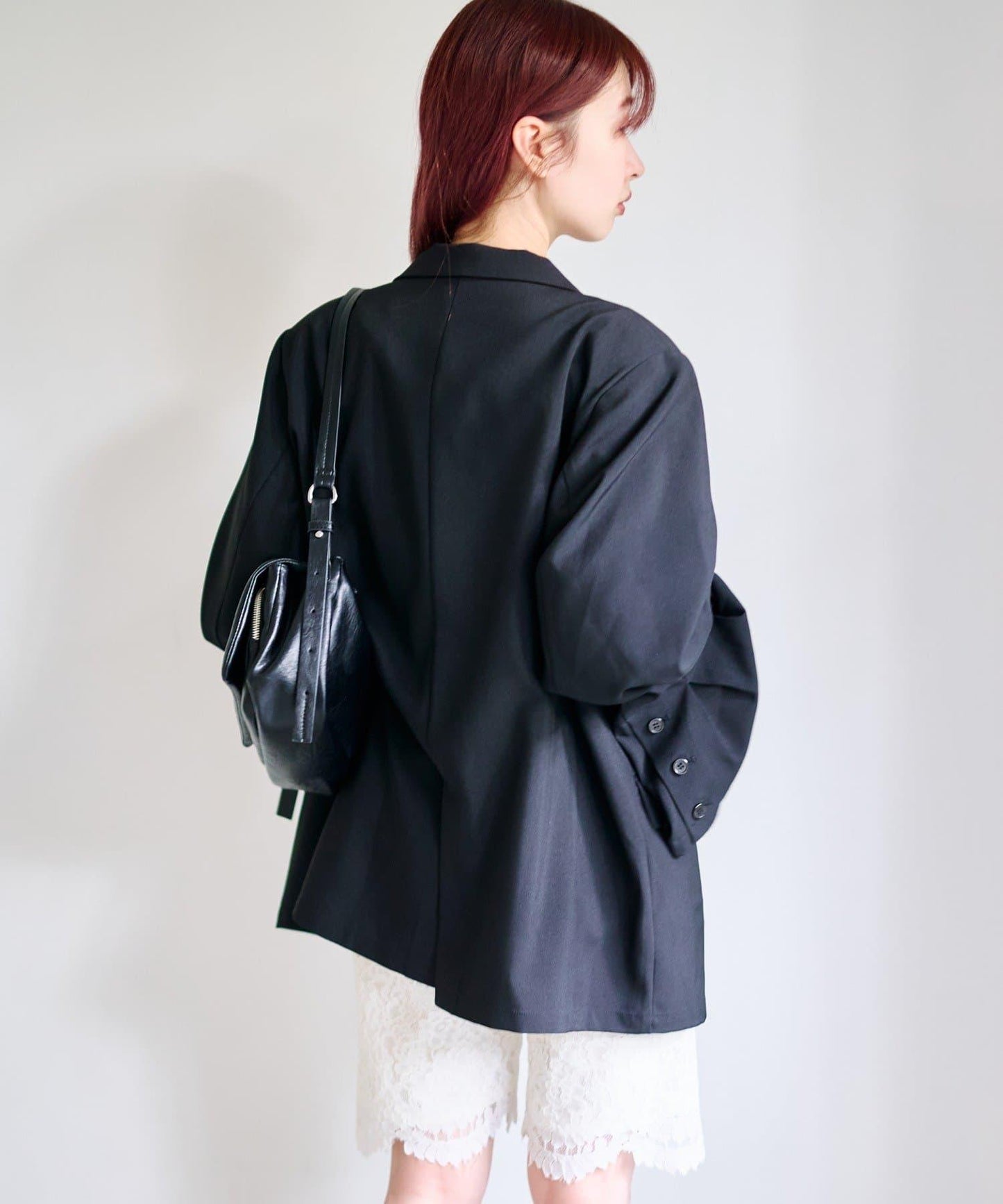 喇叭袖設計夾克