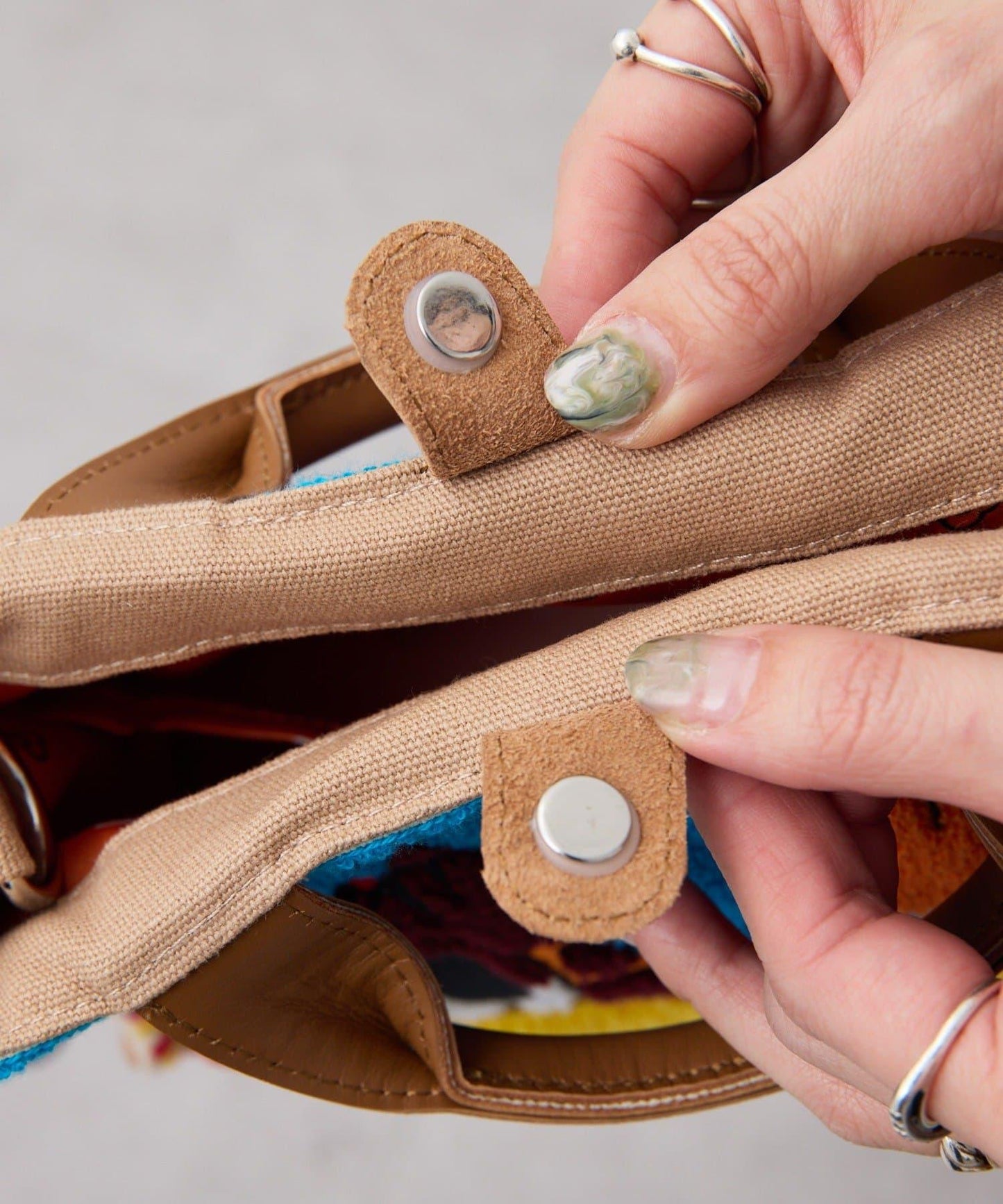 クッピーラムネ×ear 聯名棉質托特包 S尺寸