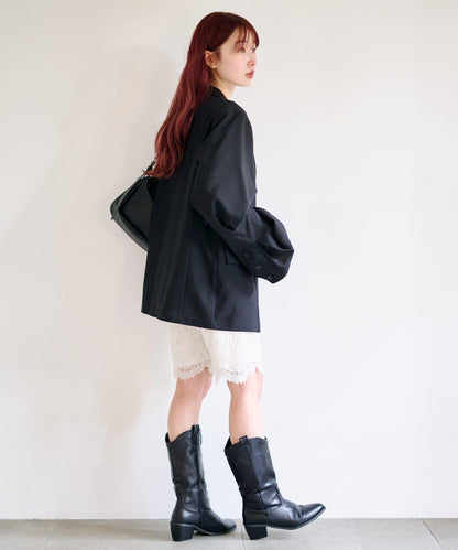 喇叭袖設計夾克