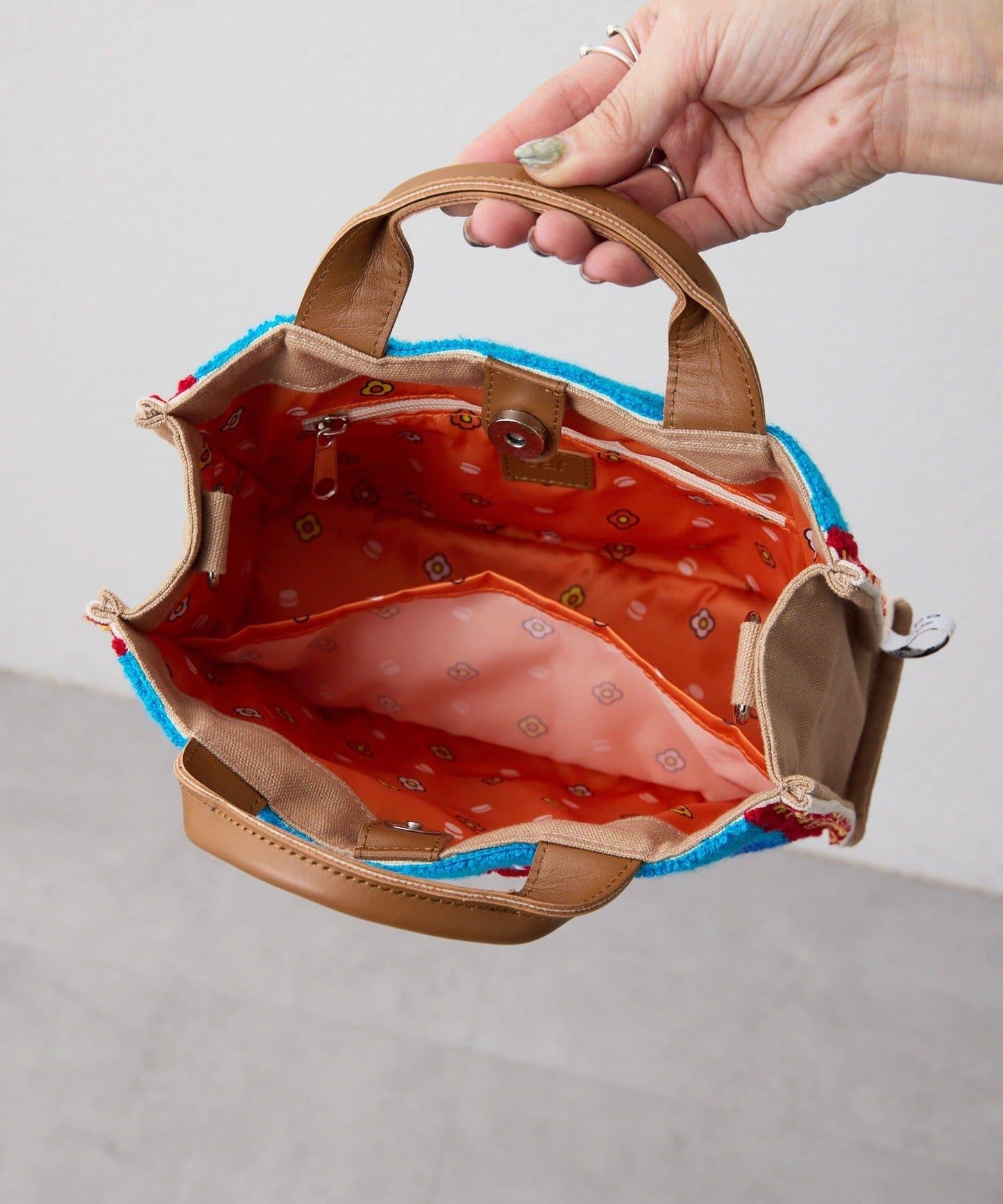 クッピーラムネ×ear 聯名棉質托特包 S尺寸